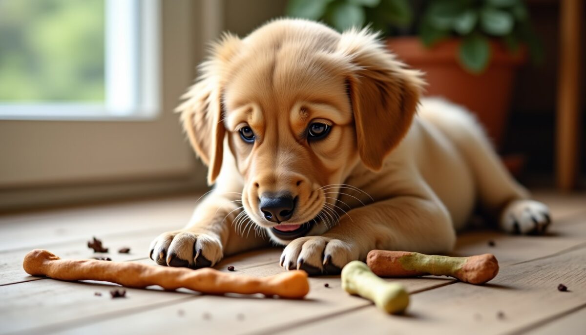 Friandises à mâcher pour chien : guide pour choisir la mastication idéale
